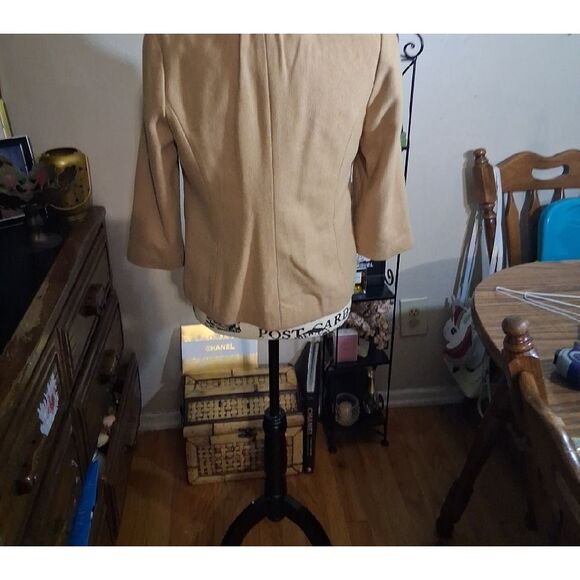 Anthropologie Tabitha Tan Ruffle Jacket Size 6 - Picture 6 of 12